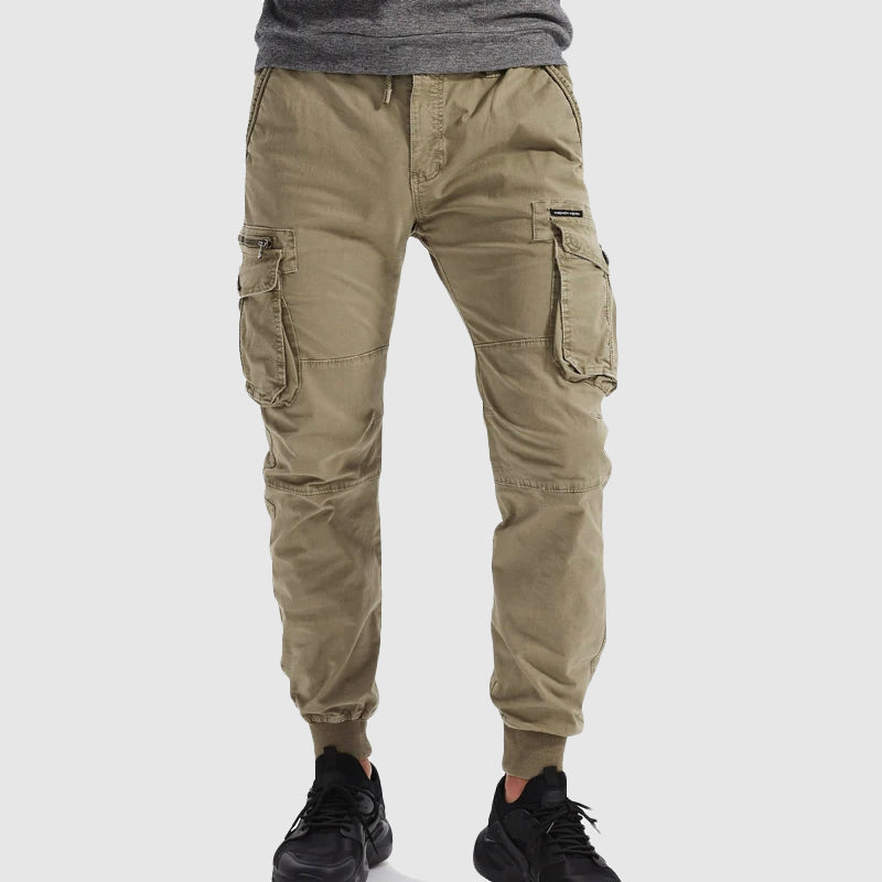 Men's Slim Fit Cargo Pants - VibreMode