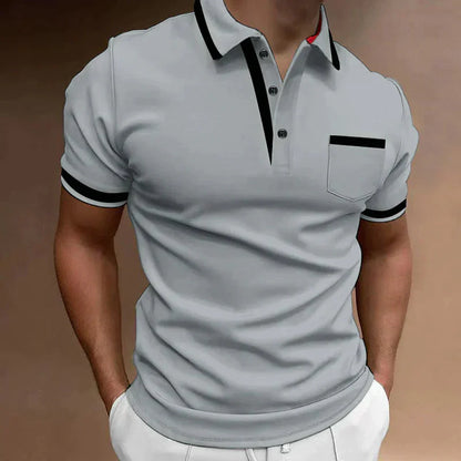 Men's Polo Shirt Versatile Cotton