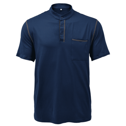 Image of Hudson | Men's Casual Henley T-Shirt