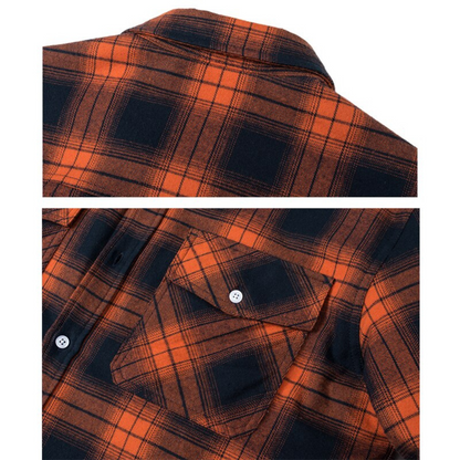 Image of Hugh | Men's Sherpa Lined Flannel Jacket