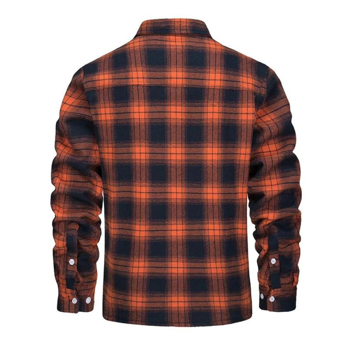 Image of Hugh | Men's Sherpa Lined Flannel Jacket
