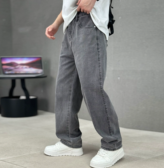 Men's Straight Leg Jeans Classic 5 Pocket - VibreMode