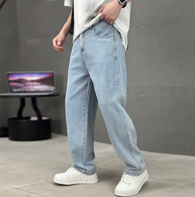 Men's Straight Leg Jeans Classic 5 Pocket