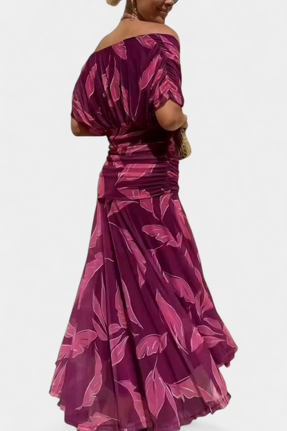 Boho Chic Flowy Long Dress
