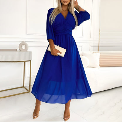 Women's Elegant Wrap Dress - VibreMode