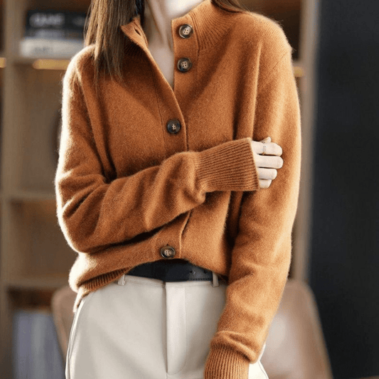 Women's Soft Knit Cardigan Sweater - VibreMode