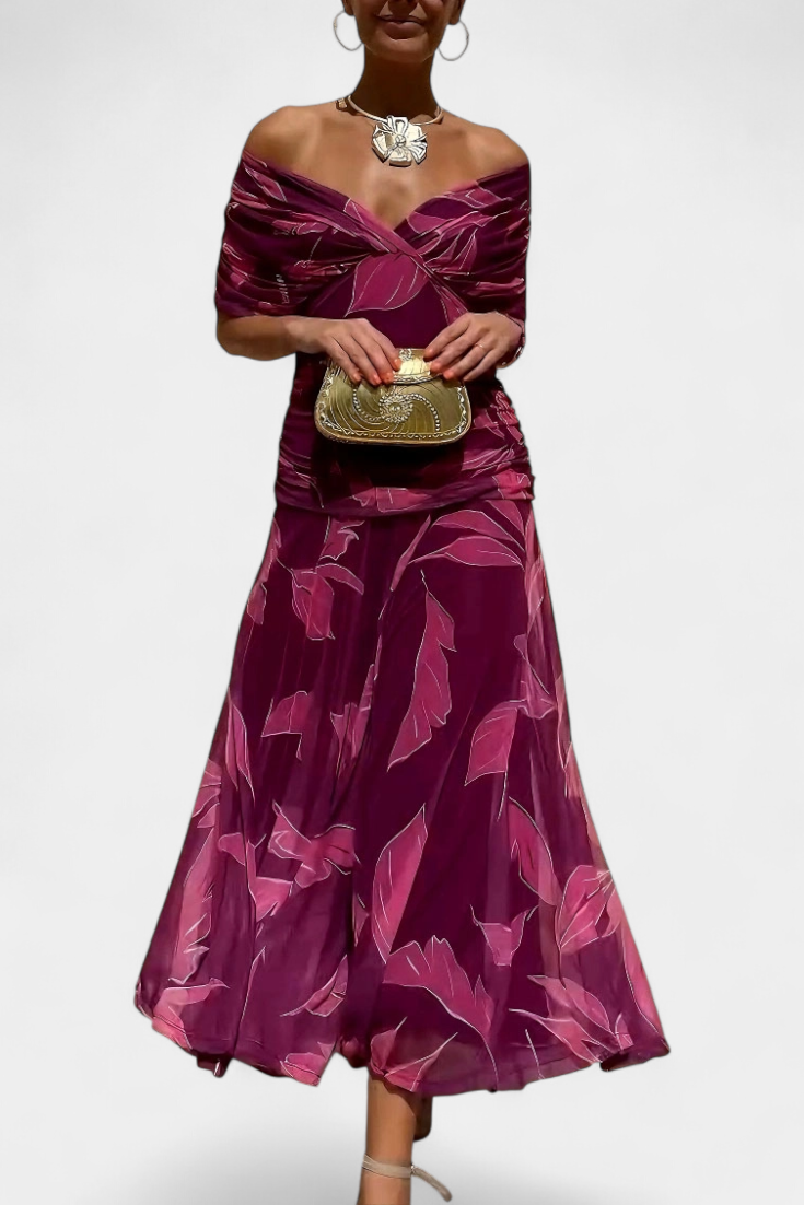 Boho Chic Flowy Long Dress