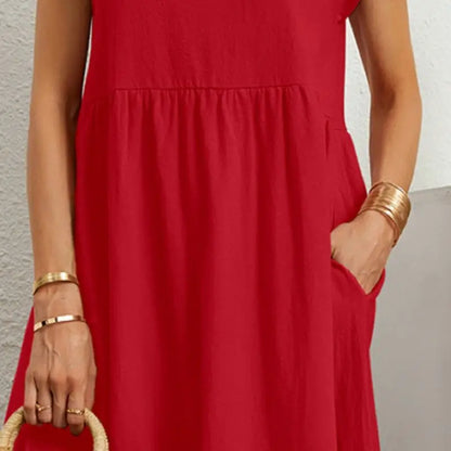 Women's Casual Pocket Dress