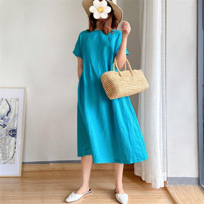 Women's Short Sleeve Summer Dress