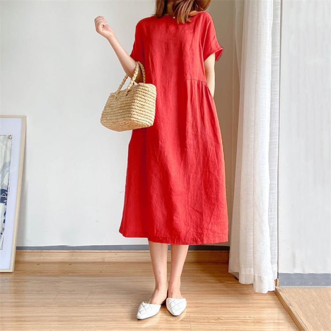 Women's Short Sleeve Summer Dress