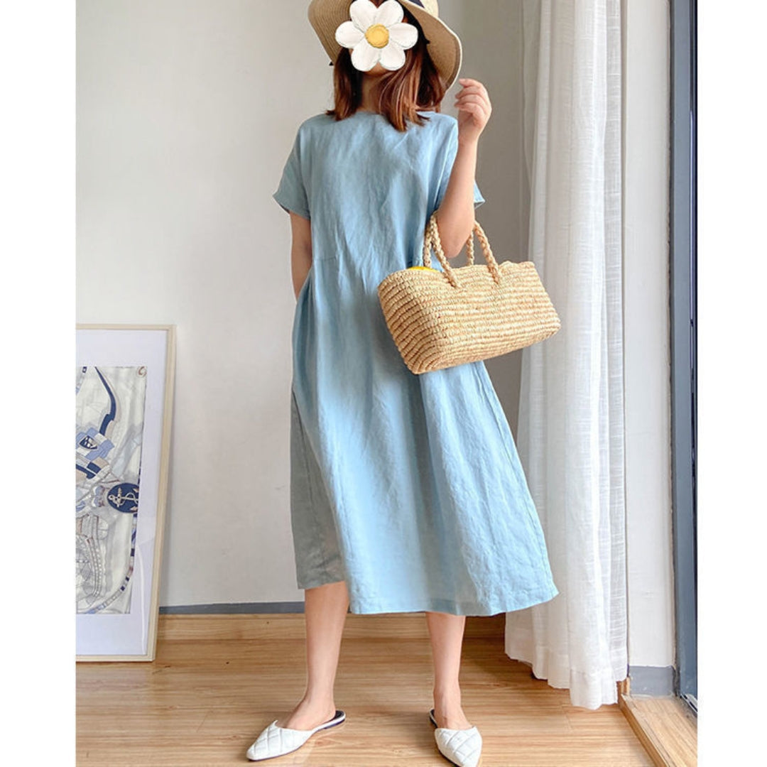 Women's Short Sleeve Summer Dress
