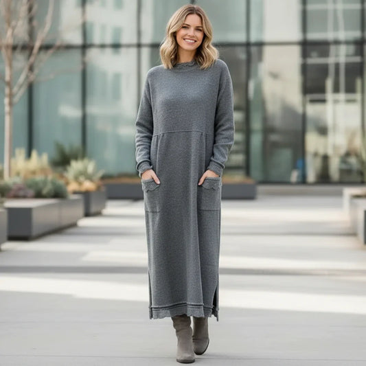 Comfortable Full Length Maxi Dress - VibreMode