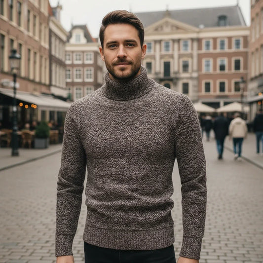 Timeless Crew Neck Wool Sweater - VibreMode