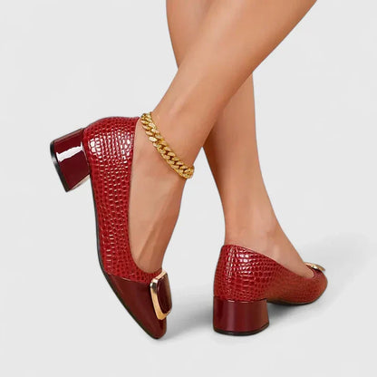 Women's Block Heels Closed-Toe Shoes