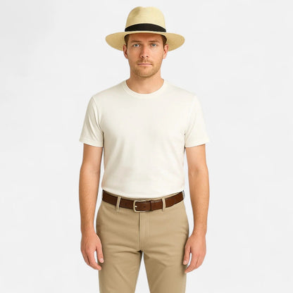 Riviera Classic Men's Panama Straw Hat