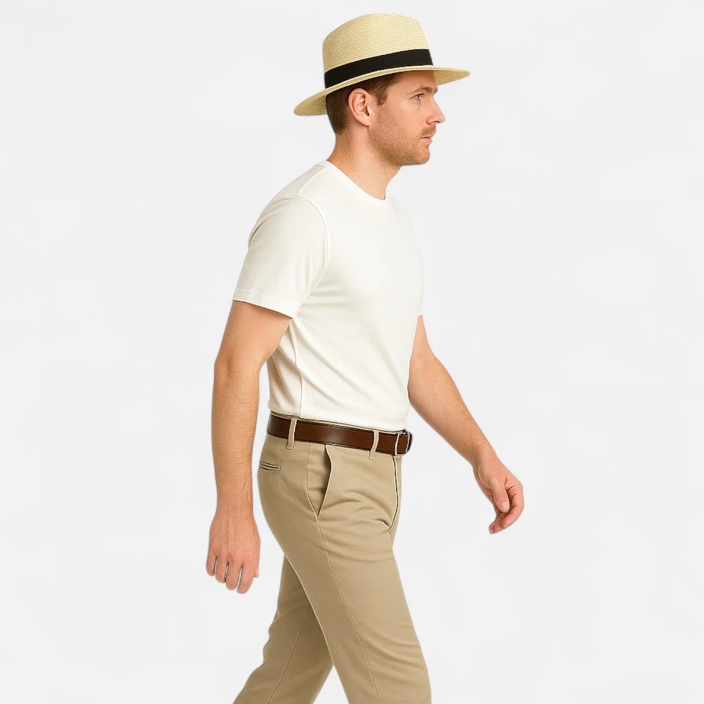 Riviera Classic Men's Panama Straw Hat