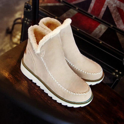 Women's Slip On Ankle Boots Lug Sole