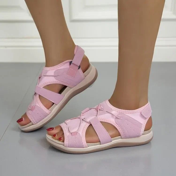 Image of Irene | Women's Open-Toe Adjustable Strap Sandals