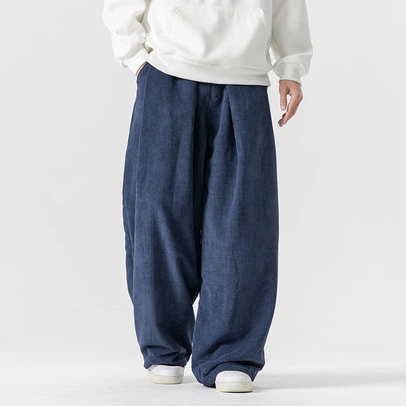 Image of Jim | Men's Wide Leg Pleated Pants