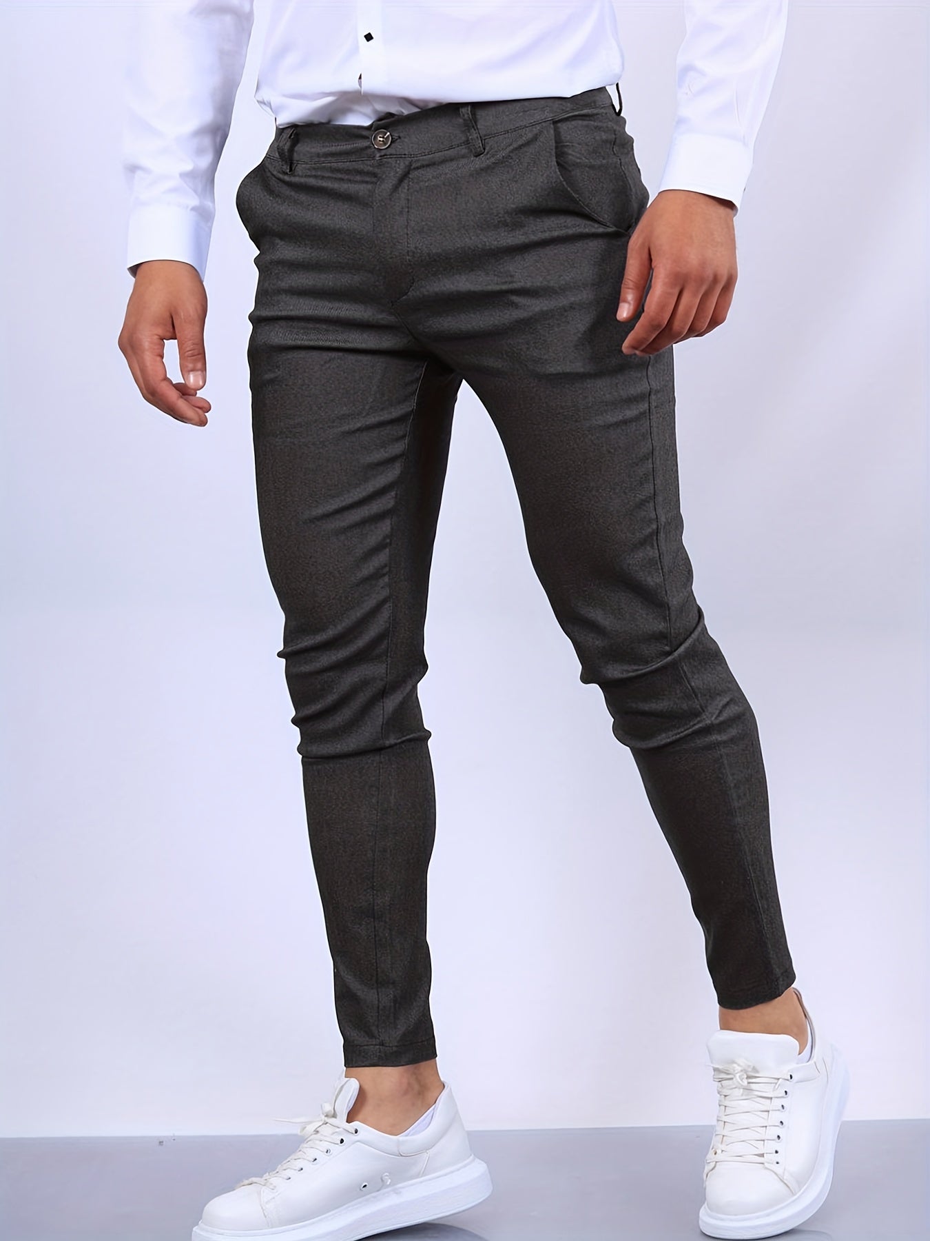 Men's Skinny Fit Chino Pants Stretch