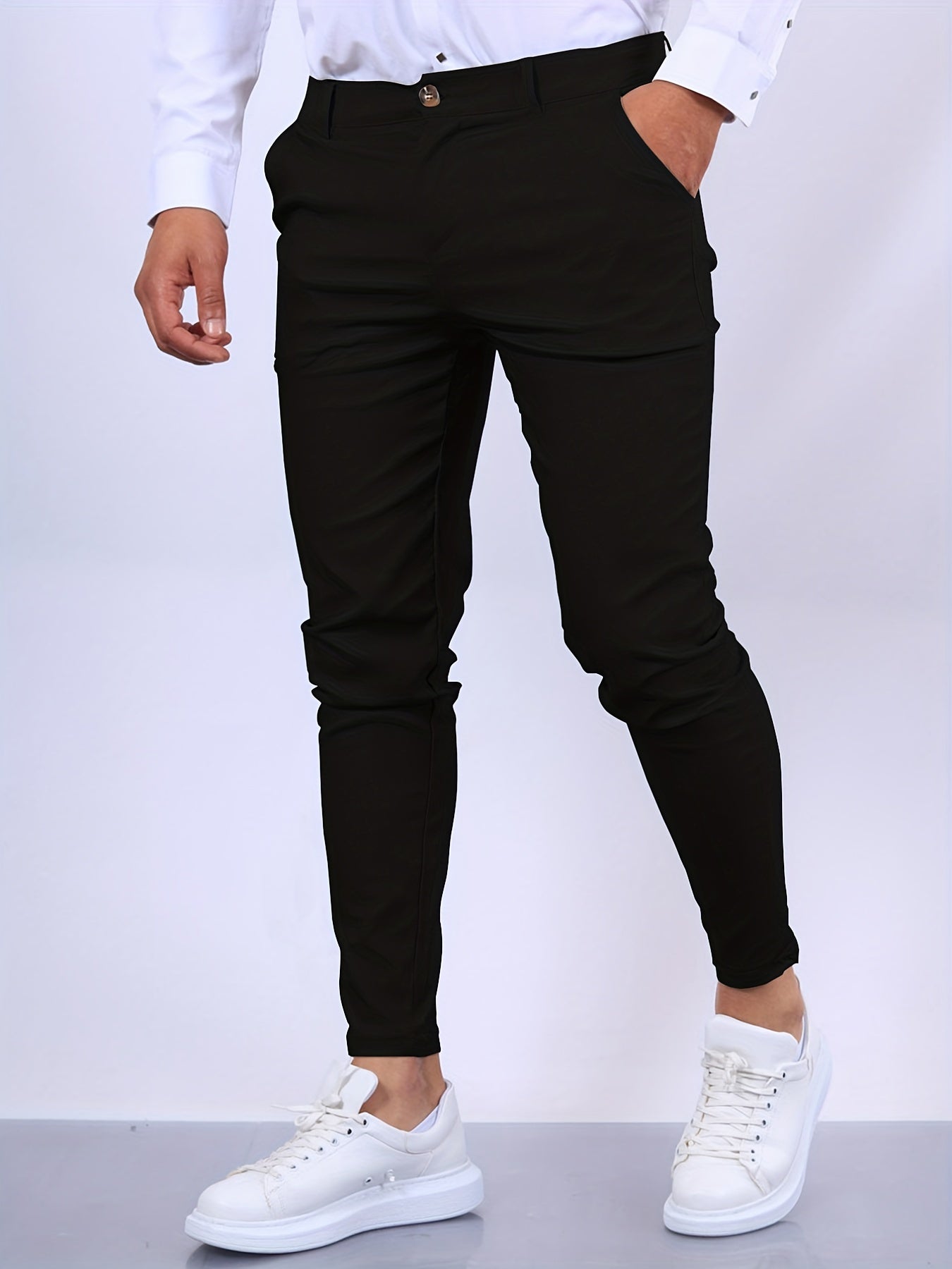 Men's Skinny Fit Chino Pants Stretch
