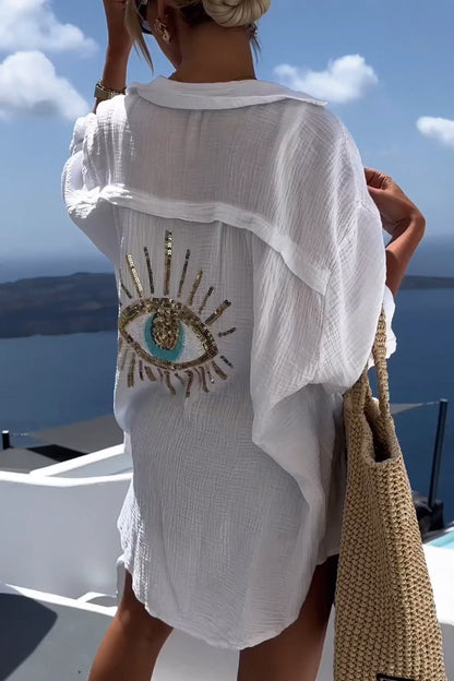 Women's Oversized Chic Blouse - VibreMode