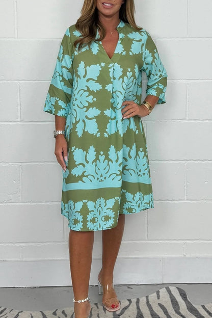 Women's Summer Dress Decorative Hem - VibreMode