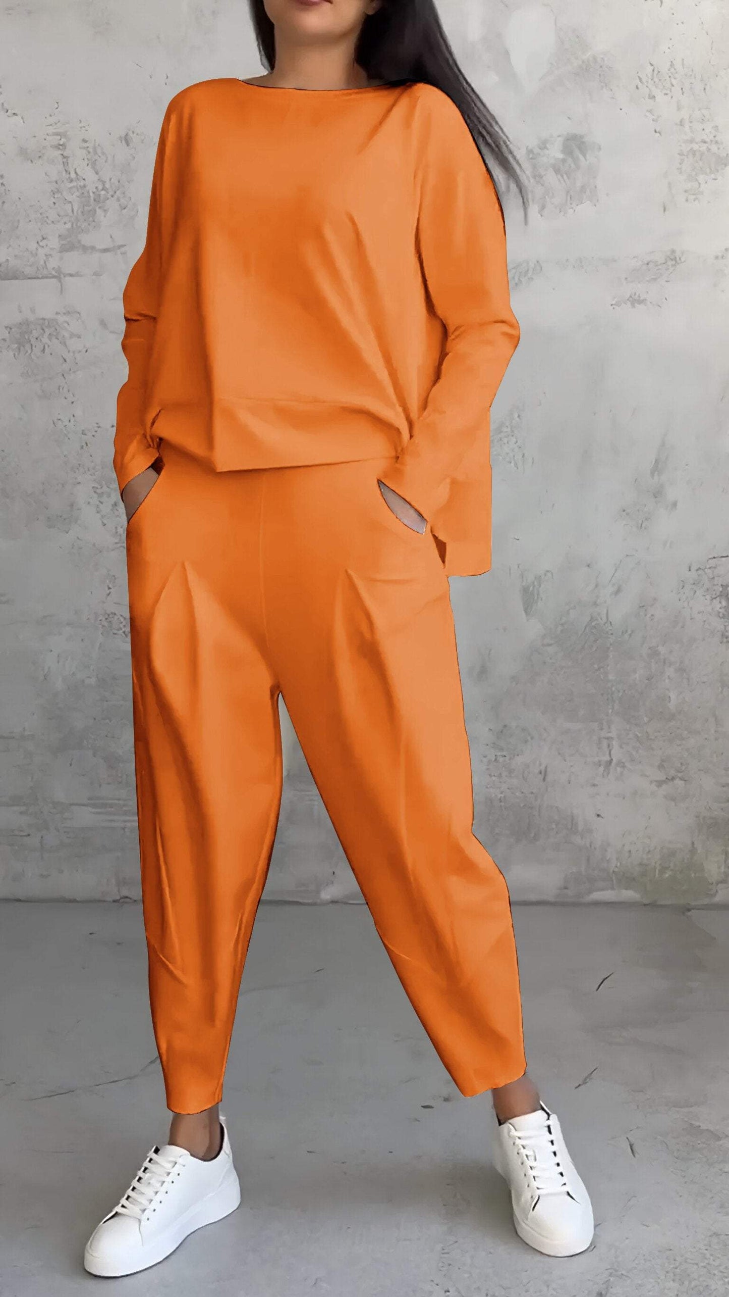 Comfy Women's 2 Piece Long Sleeve Loungewear Set