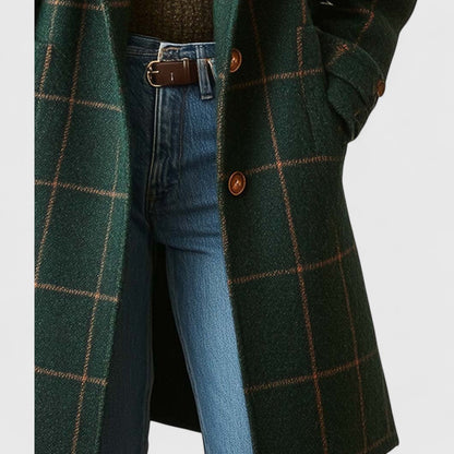 Women's Tailored Coat Structured Design