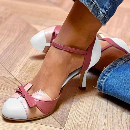 Women's Mary Jane Shoes Raised Heel Defined Sole Edge