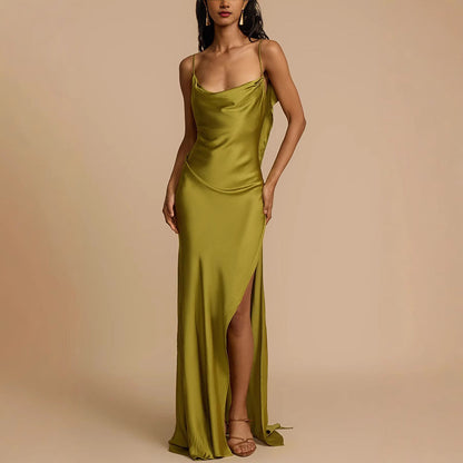 Women's Spaghetti Strap Maxi Dress - VibreMode