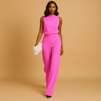 Women's Wide Leg Jumpsuit Chic