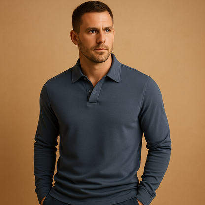 Men's Cotton Polo Classic Fit Shirt - VibreMode