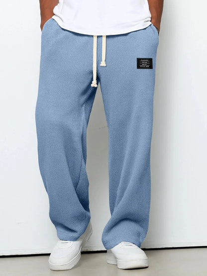 Men's Relaxed Fit Lounge Pants Casual Cotton - VibreMode