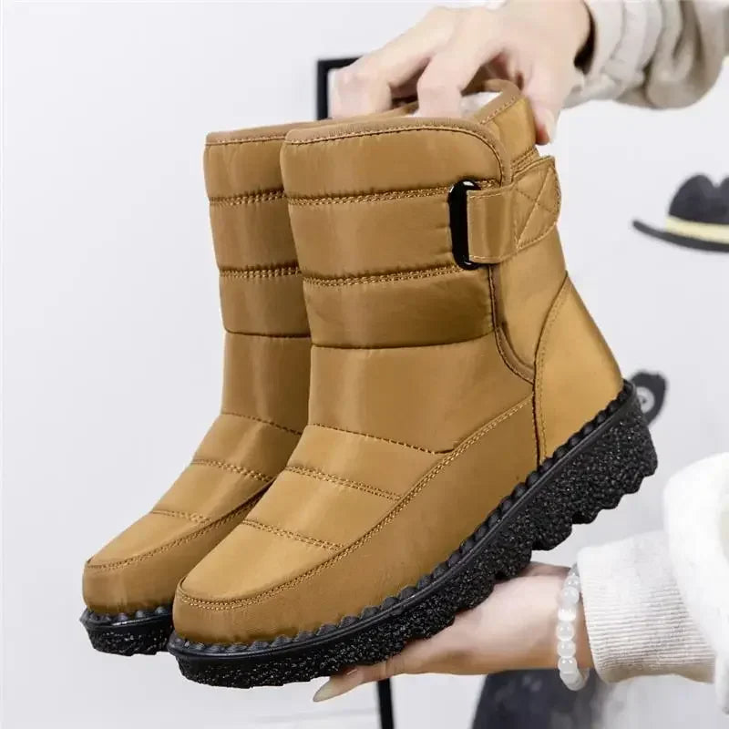 Women's Ankle Boots Side Strap Winter