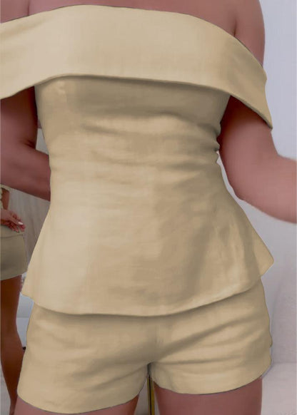 Women's Two Piece Set and Shorts