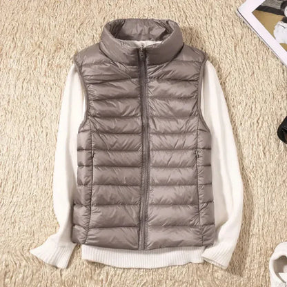Women's Windbreaker Bodywarmer Zip Front