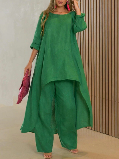 Image of Kim | Women's Flowy Two-Piece Set