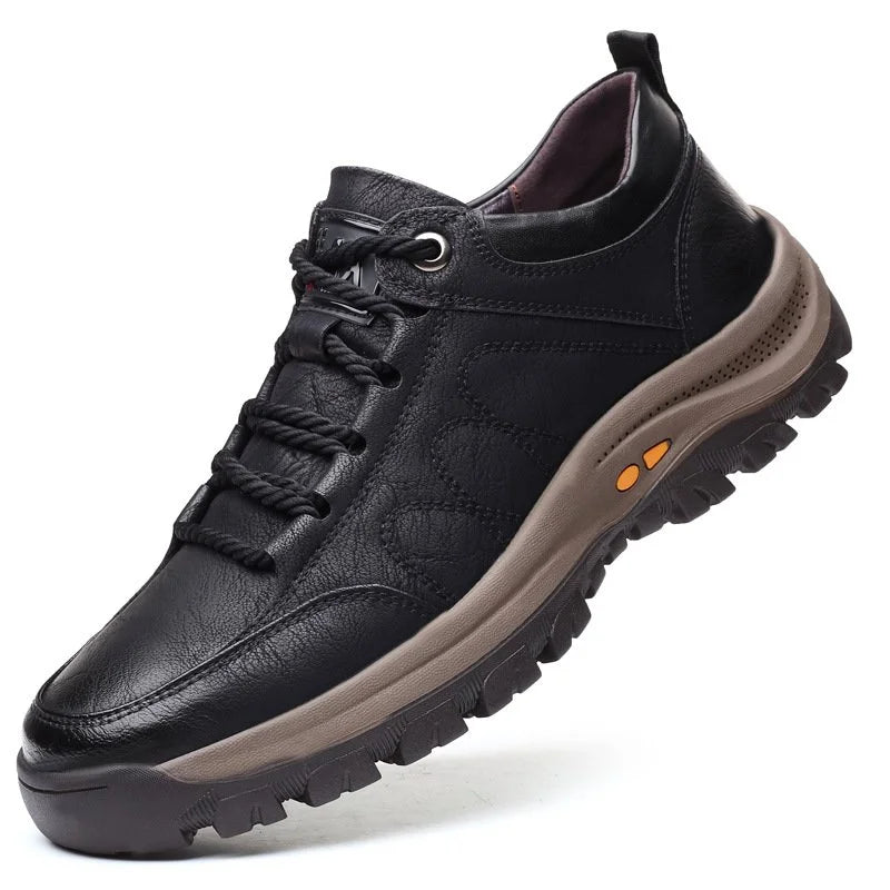 Men's Orthopedic Leather Shoes - VibreMode