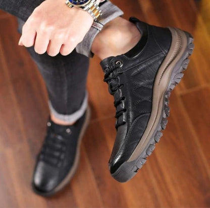 MEN'S LEATHER ORTHOPEDIC SHOES