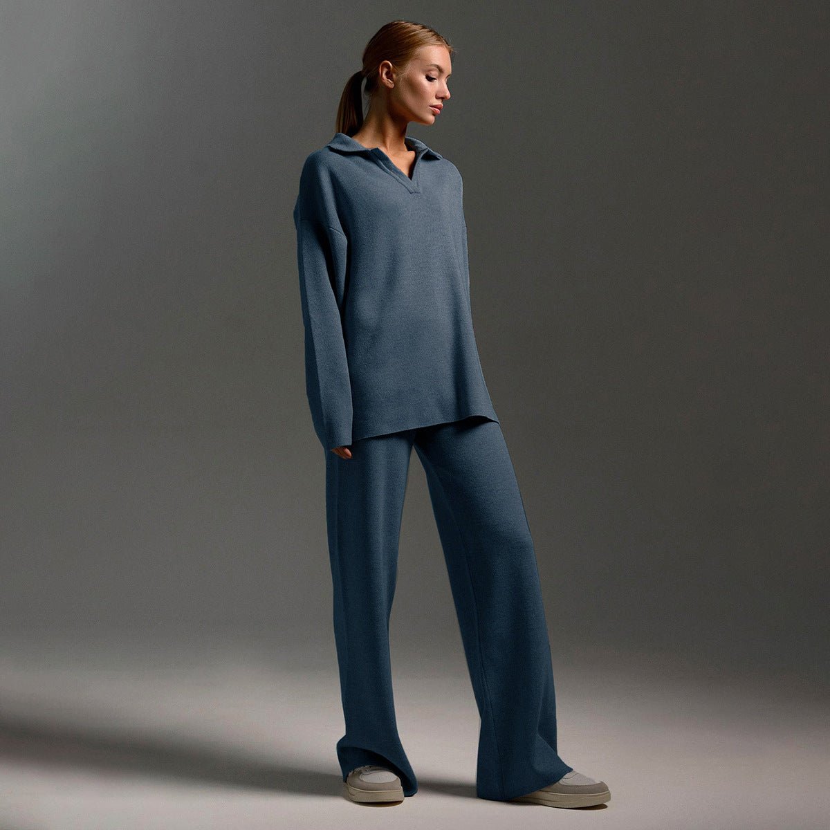 Women's Loose Fit Tracksuit Wide Leg Pants