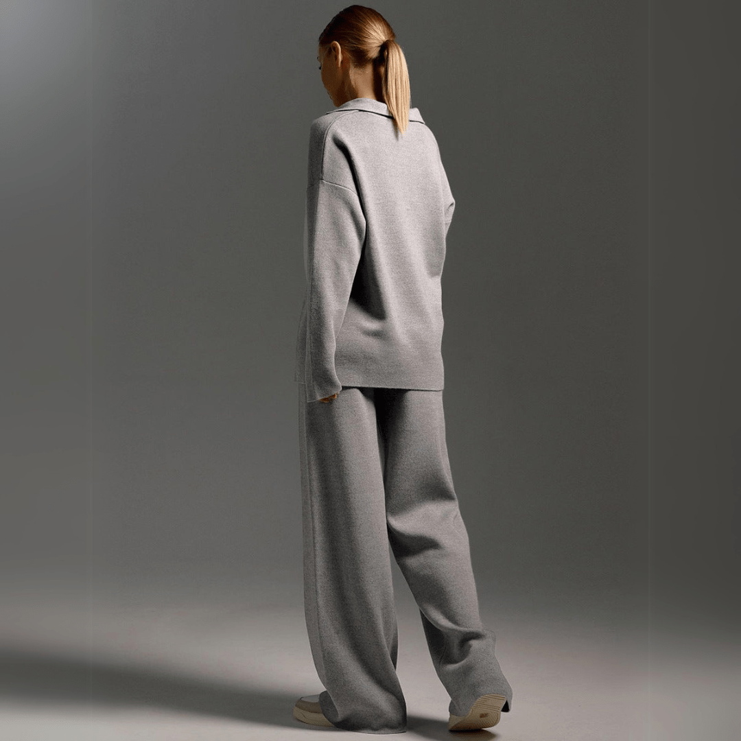 Women's Long Sleeve Wide Leg Tracksuit