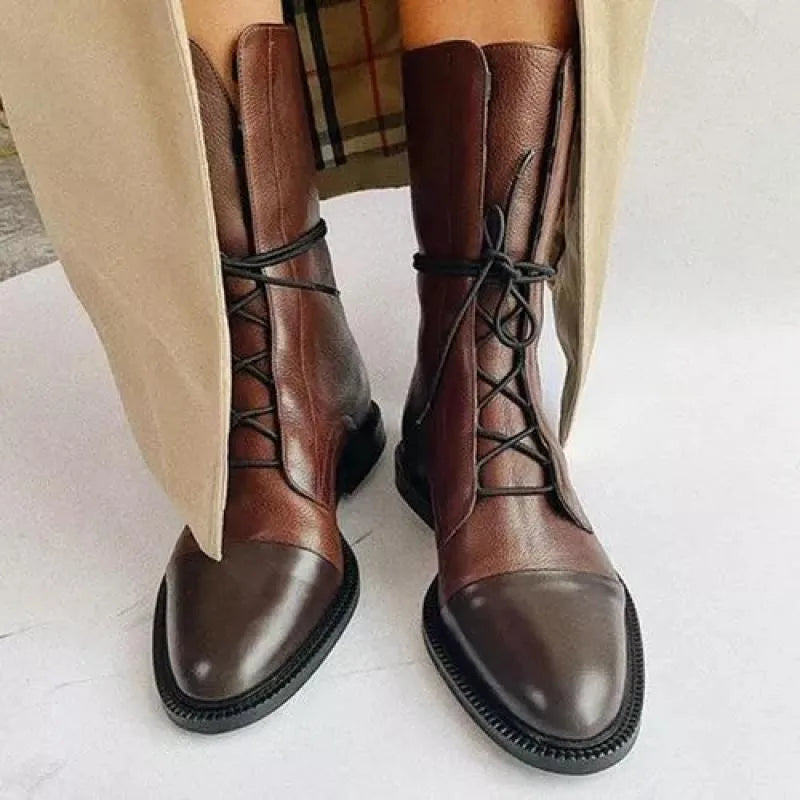 Lace-Up Ankle Boots for Women - Image 4