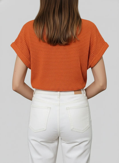 Women's Lace Knit Blouse