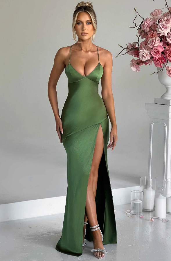 Image of Lana | Women's Slip Maxi Dress