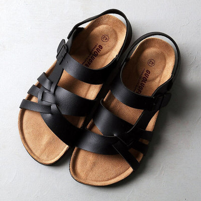 Image of Leonard | Men's Adjustable Strap Open Toe Sandals