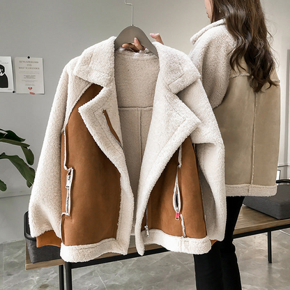 Image of Lila | Women's Oversized Sherpa Jacket