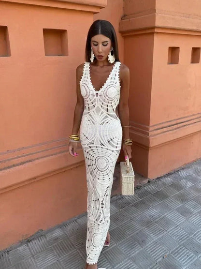 Women's Evening Wrap Dress - VibreMode