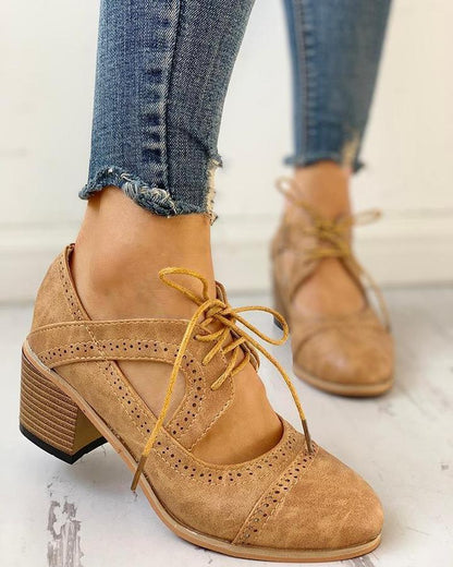 Elegant High Heel Ankle Strap Shoes