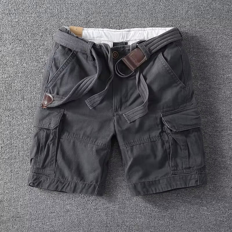Image of Logan | Men's Cargo Belted Shorts